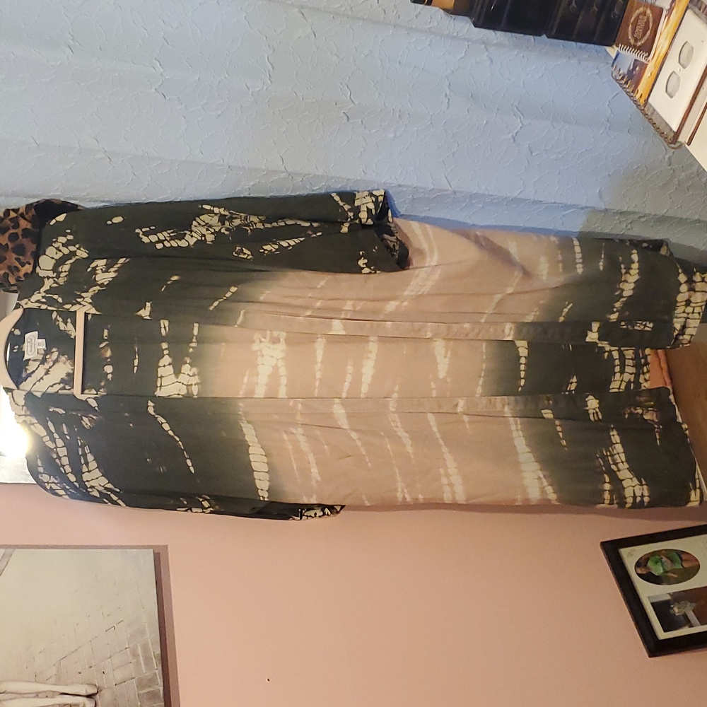 Boho mud pie kimono